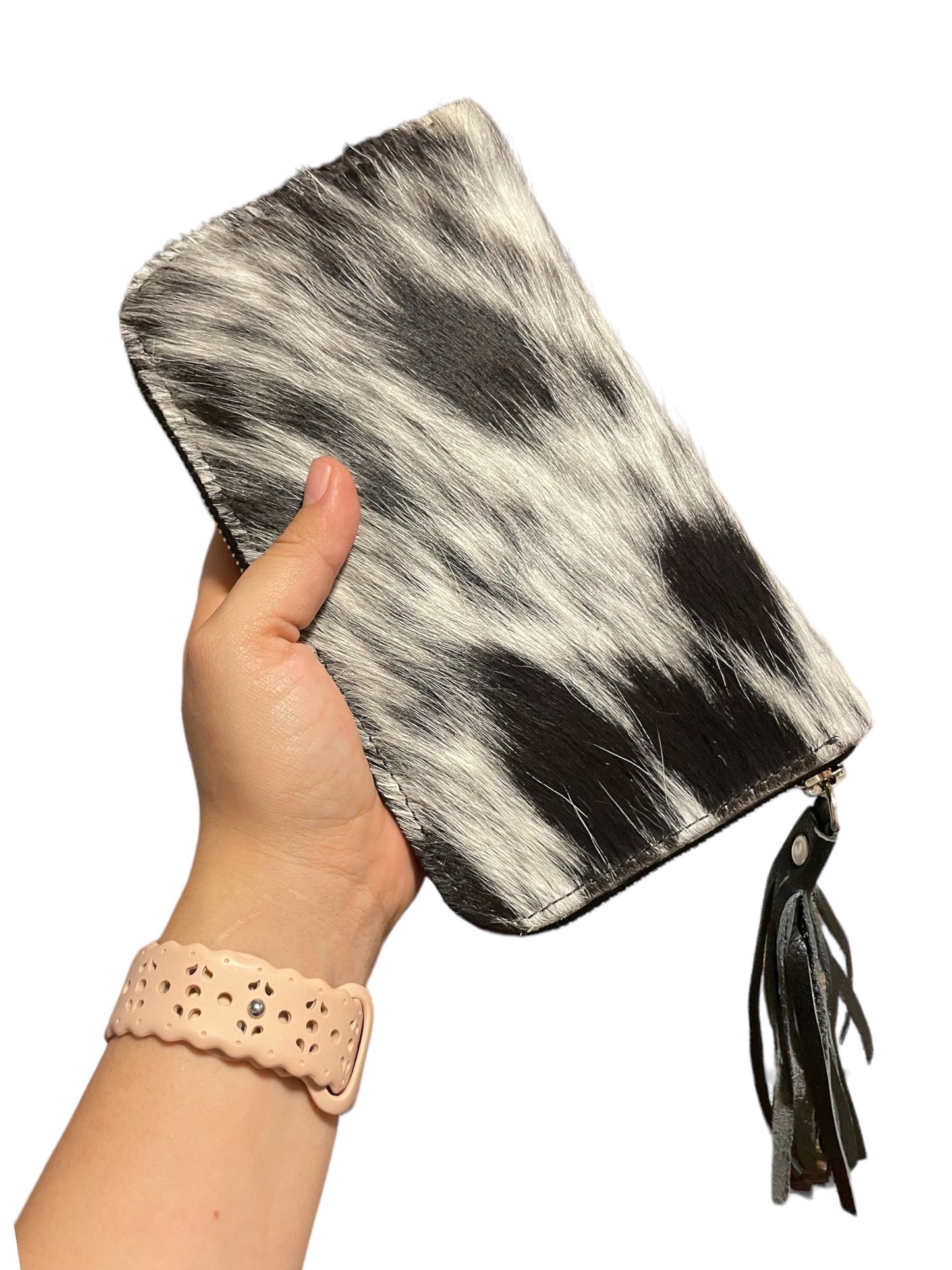 Cowhide Mirror Wallet