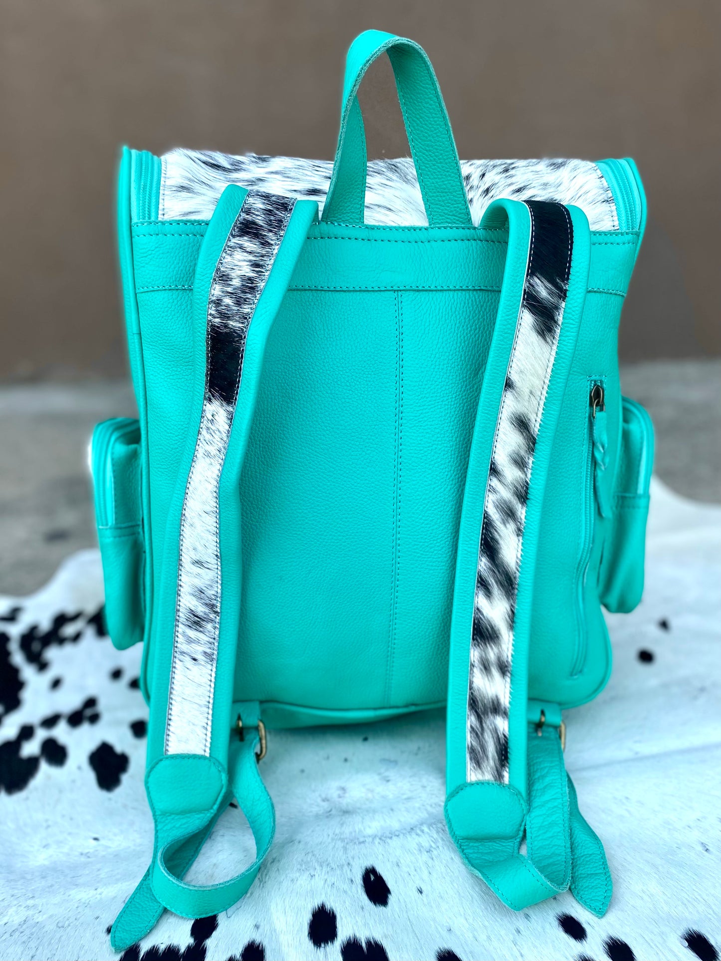 Debbie Turquoise Backpack Concho