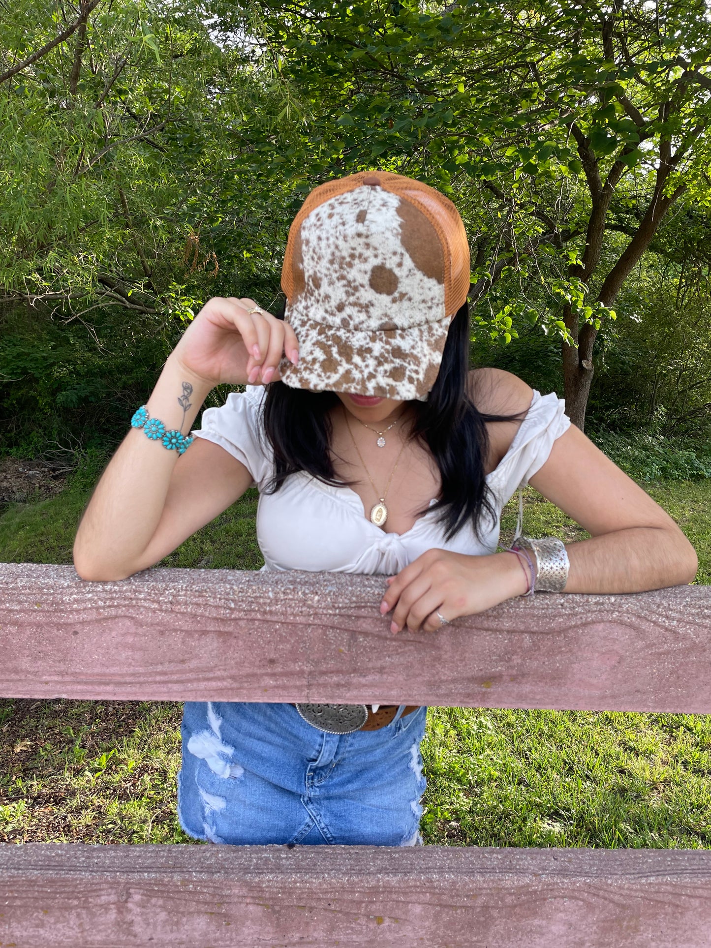 Cowhide Cap