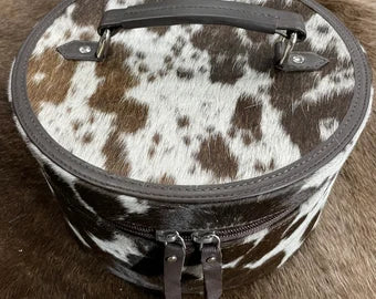 Cowhide jewelry box
