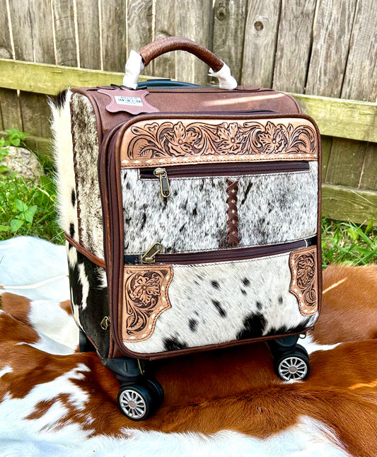 Mini Cowhide Luggage