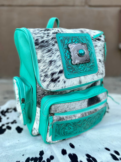 Debbie Turquoise Backpack Concho