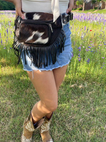 Cowhide Fanny Pack