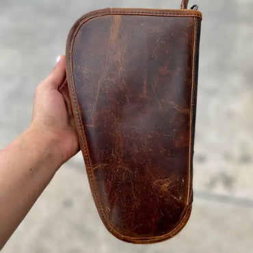 Hand Gun Leather Case