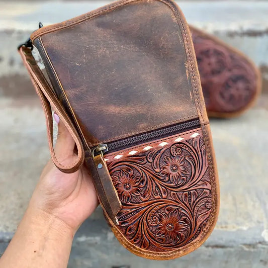 Hand Gun Leather Case