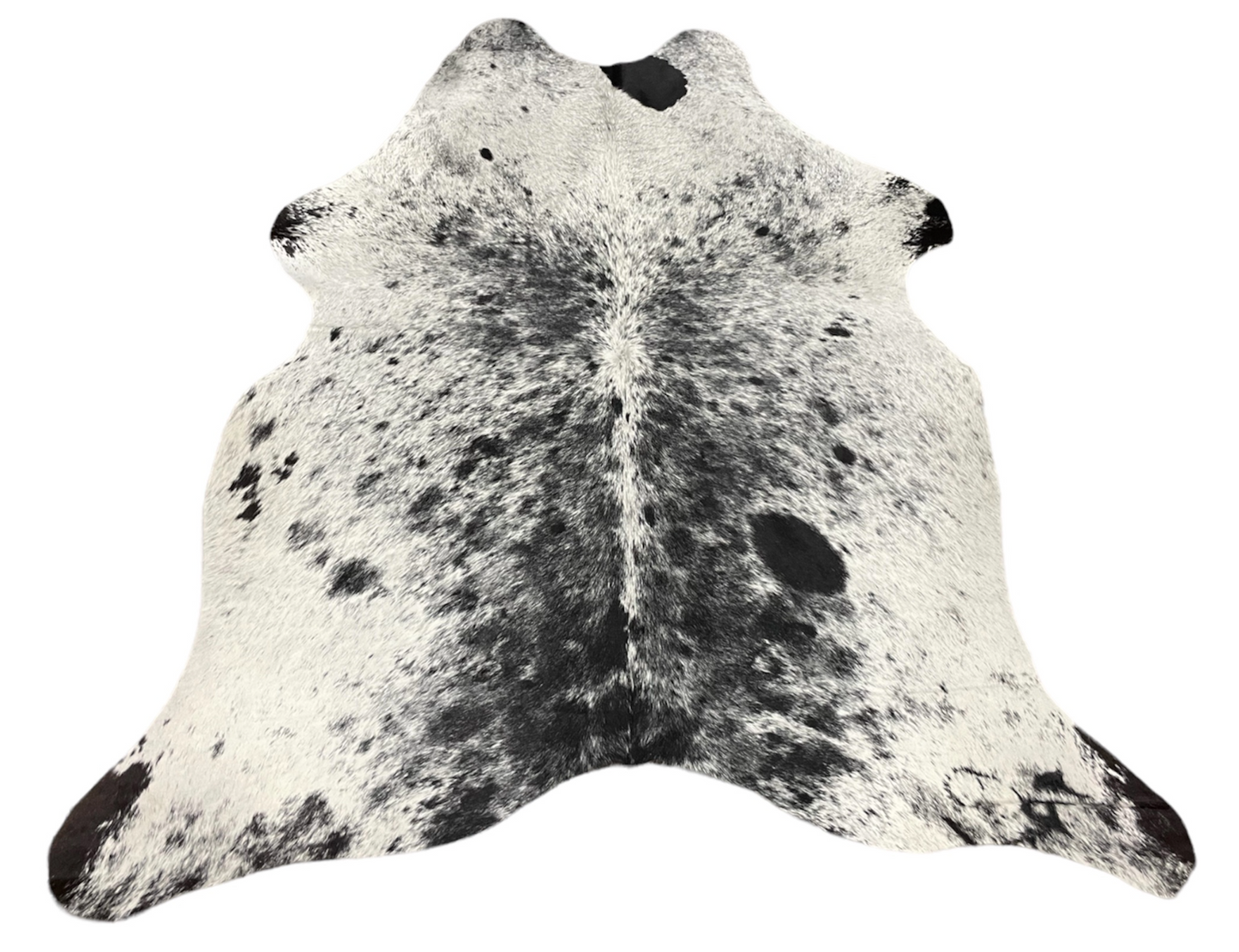 Black and White Salt & Pepper Cowhide